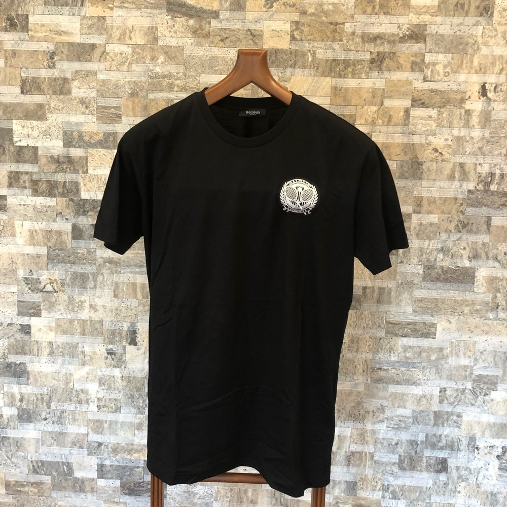 Balmain Logo Print Tshirt